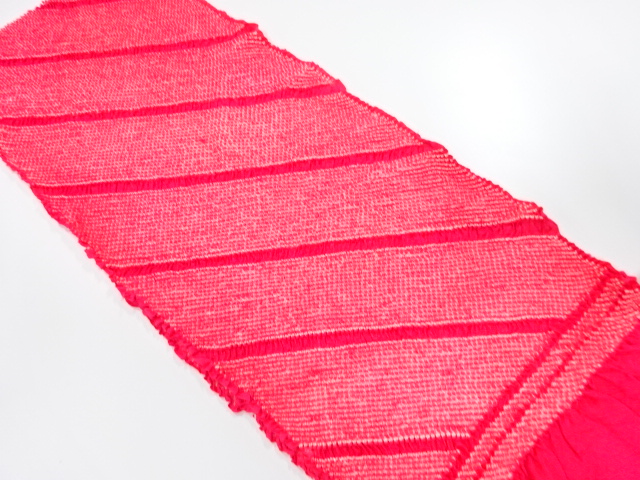 JAPANESE OBIAGE FOR FURISODE / SHIBORI / SILK